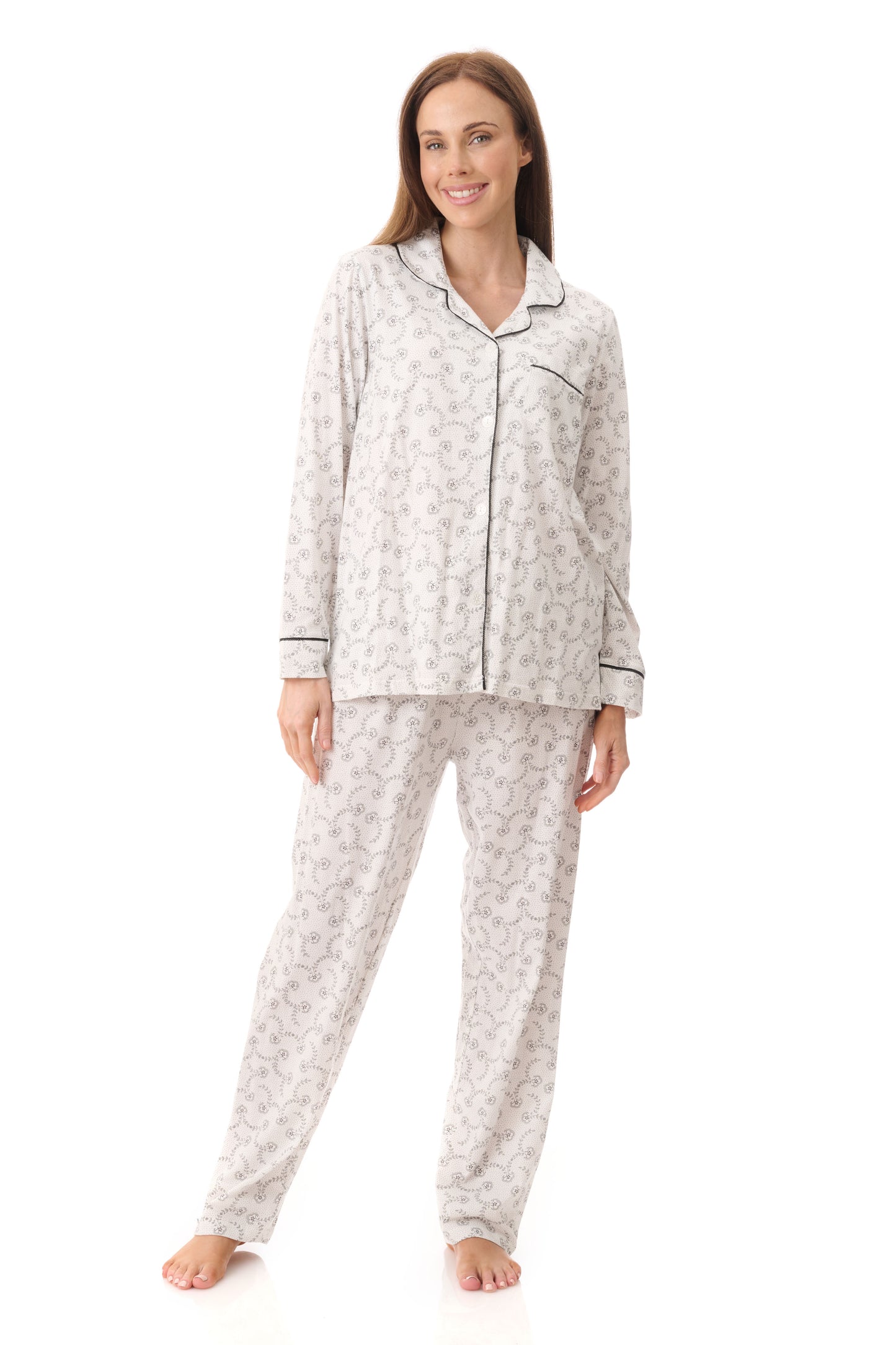 GIVONI:  LP Nadia Print Long Pyjama