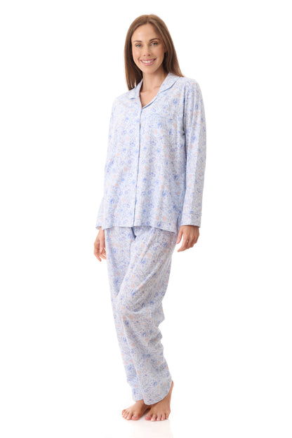 GIVONI:  LP Poppy Print Long Pyjama