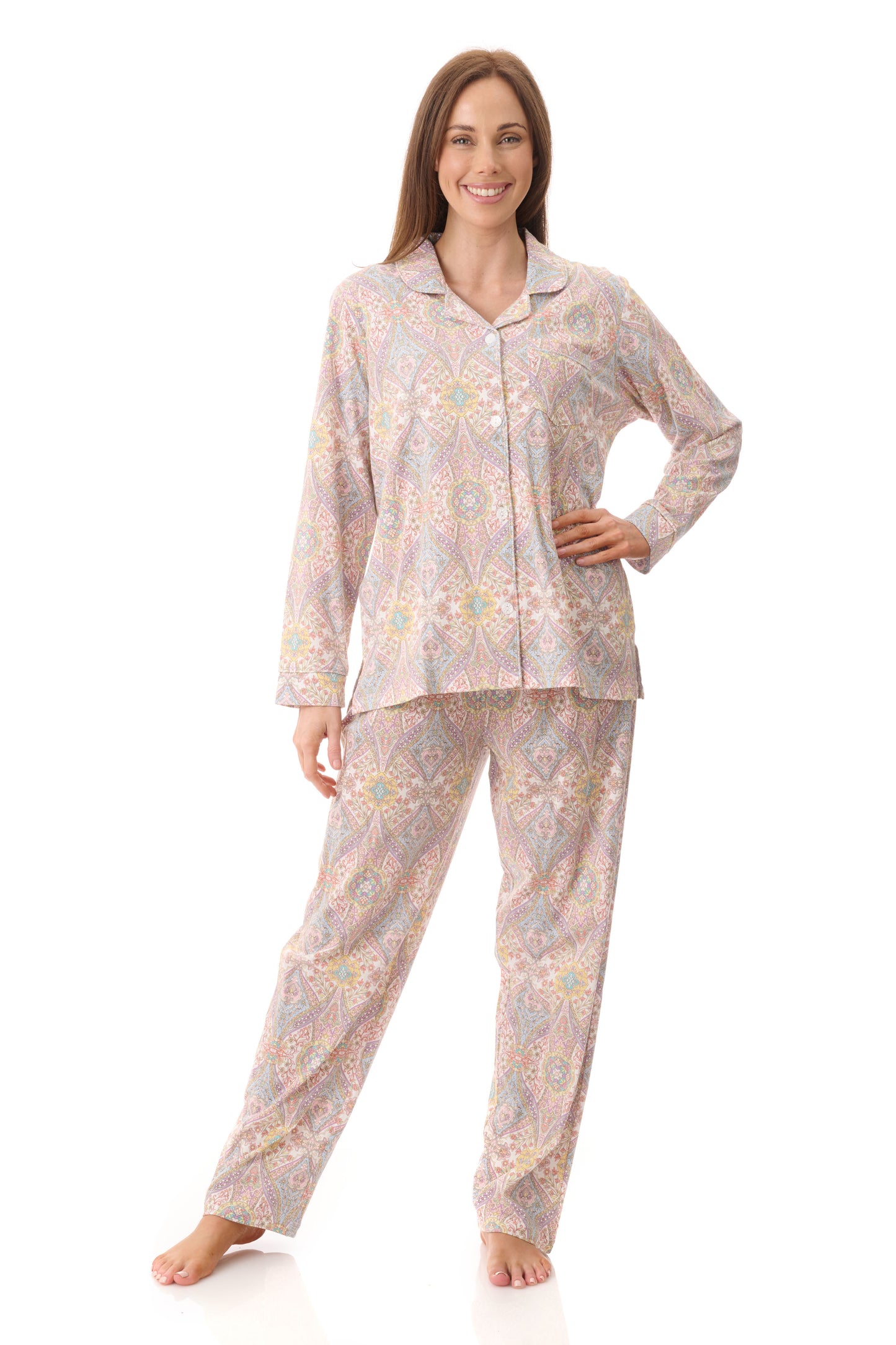 GIVONI:  LP Raine Print Long Pant Pyjama