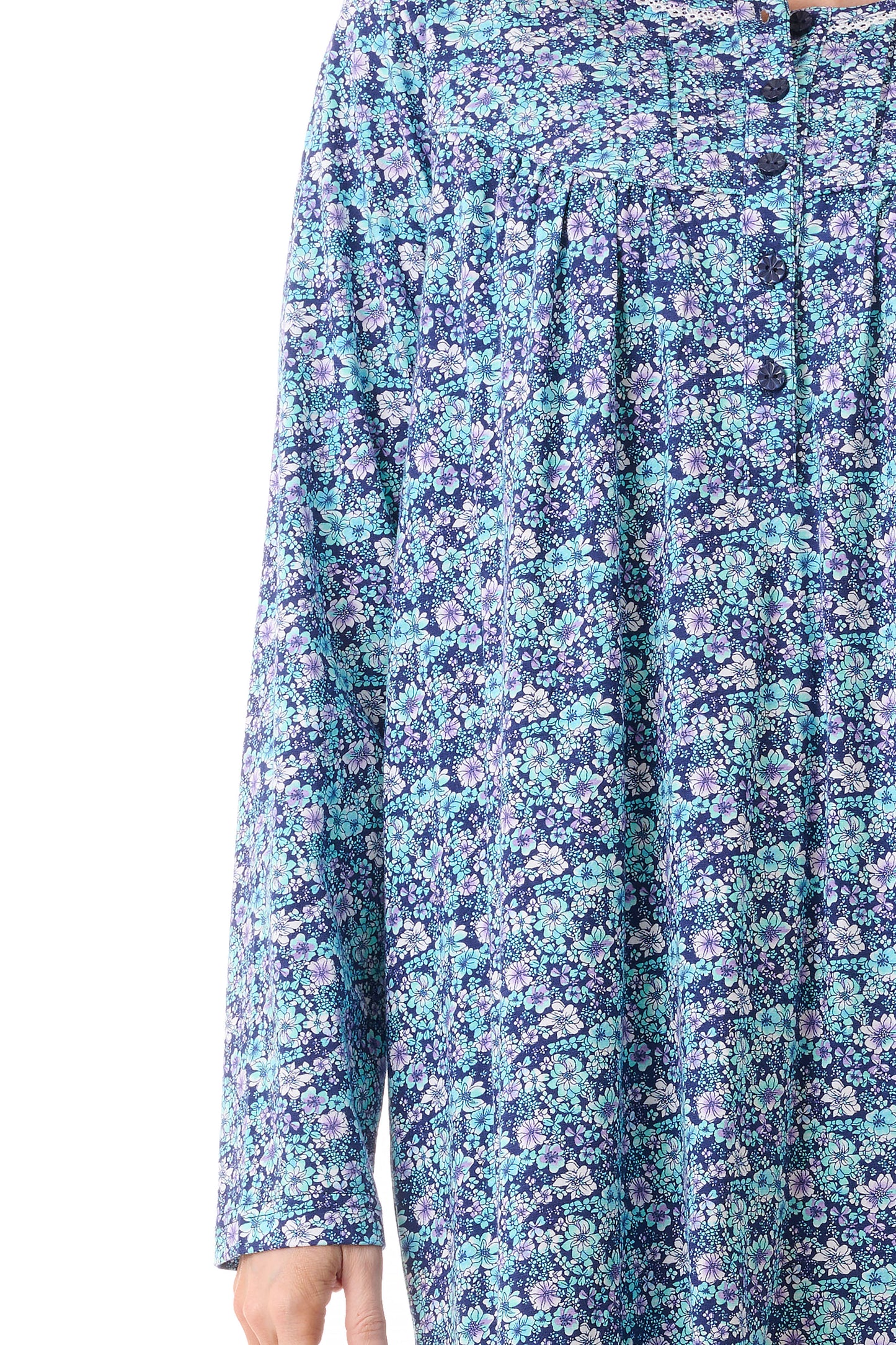 GIVONI:  LP Jada Print Short Length Nightie