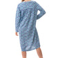 GIVONI:  LP Jada Print Short Length Nightie