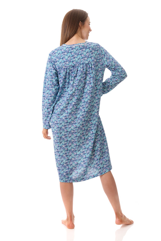 GIVONI:  LP Jada Print Short Length Nightie