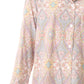 GIVONI:  LP Raine Print Mid Length Sleepshirt