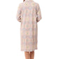 GIVONI:  LP Raine Print Mid Length Sleepshirt