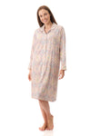 GIVONI:  LP Raine Print Mid Length Sleepshirt