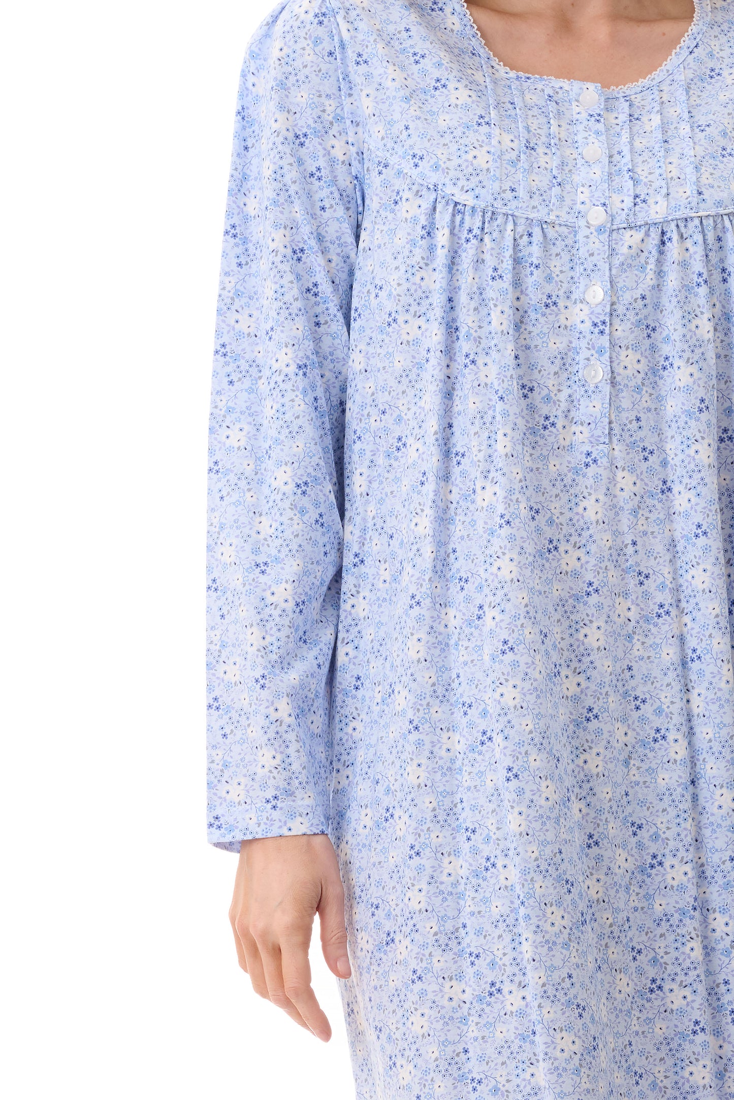 GIVONI:  LP Katie Print Mid Length Nightie