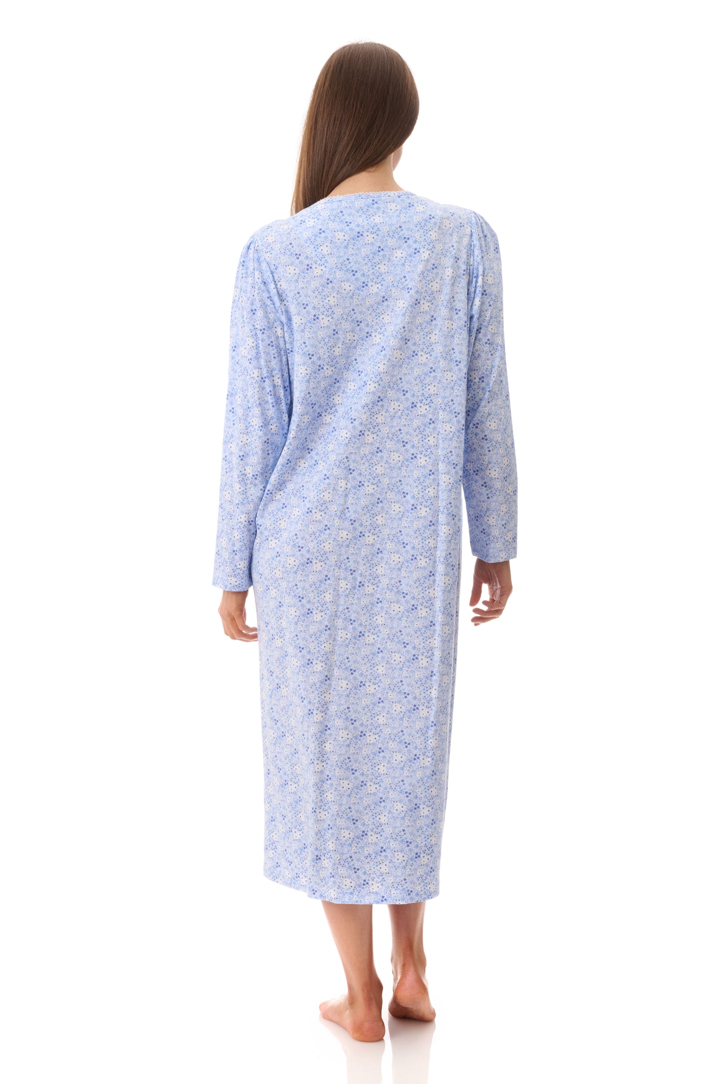 GIVONI:  LP Katie Print Mid Length Nightie