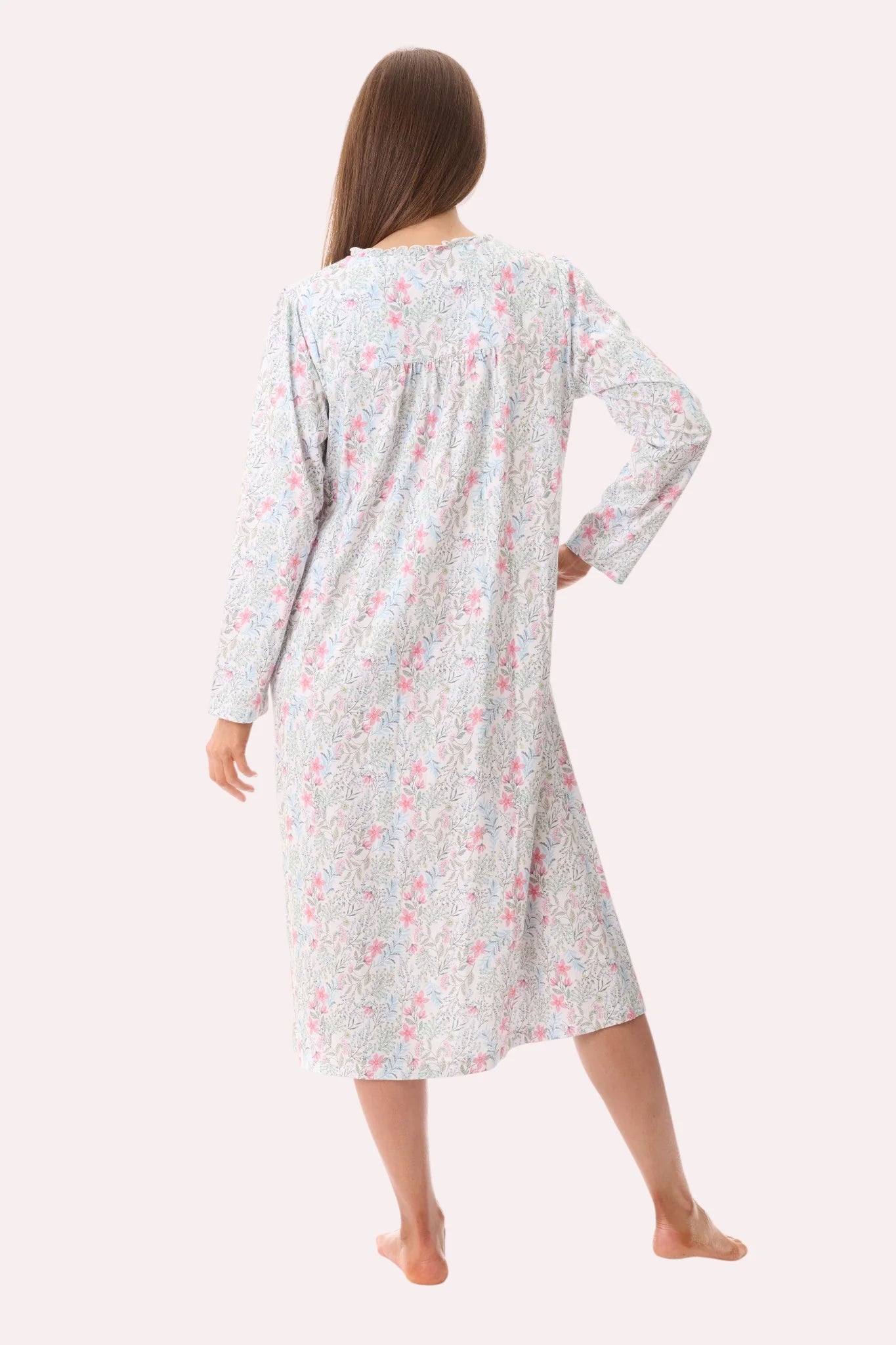 GIVONI LP Vicky Mid Length Nightie Cotton
