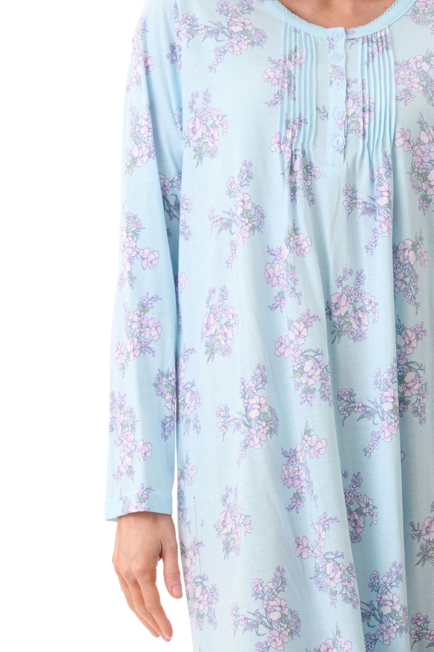 GIVONI:  LP Leah Print Mid Length Nightie