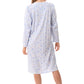 GIVONI:  LP Poppy Print Short Length Nightie