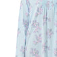 GIVONI:  LP Leah Print Mid Length Collared Nightie