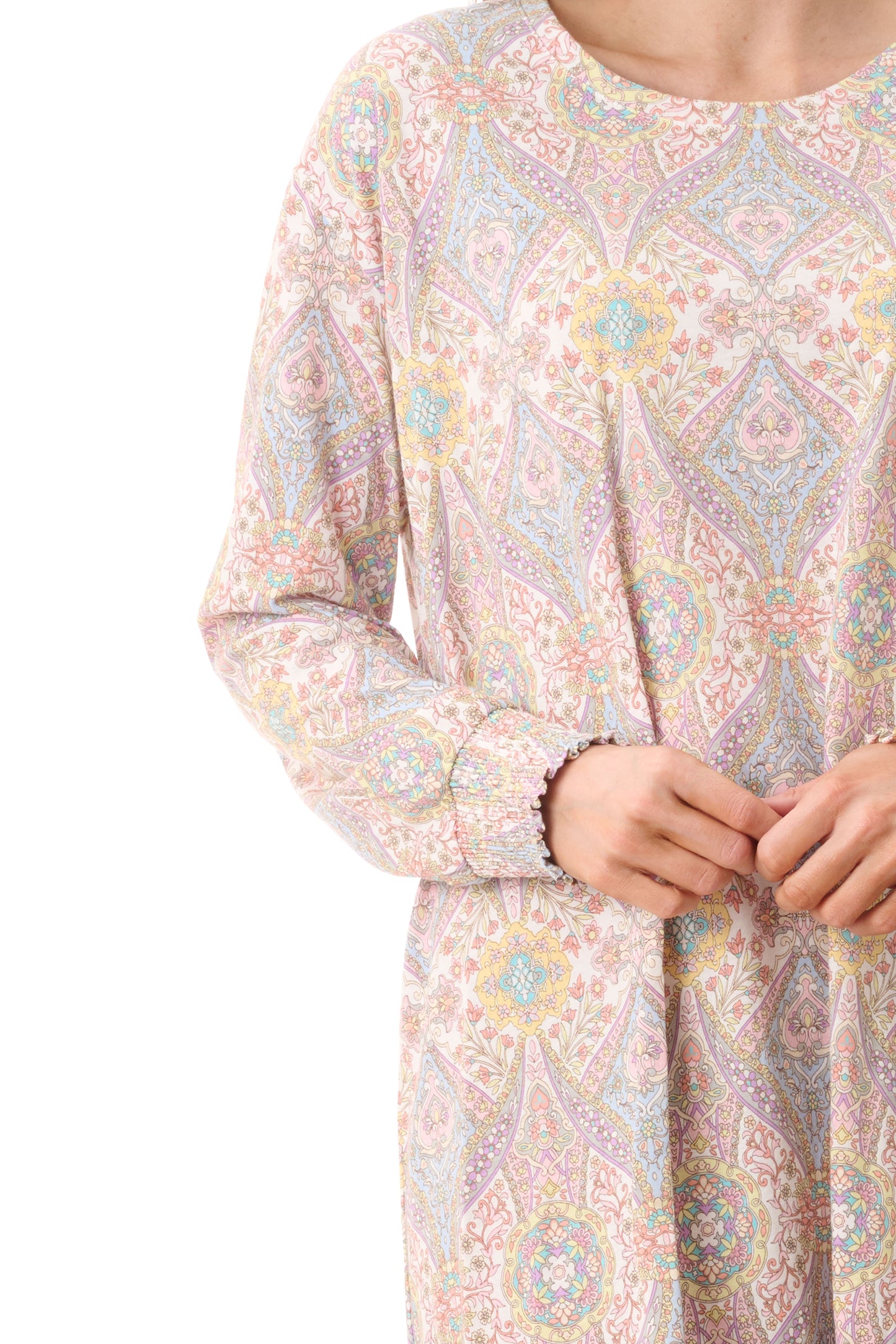 GIVONI:  LP Raine Print Short Nightie