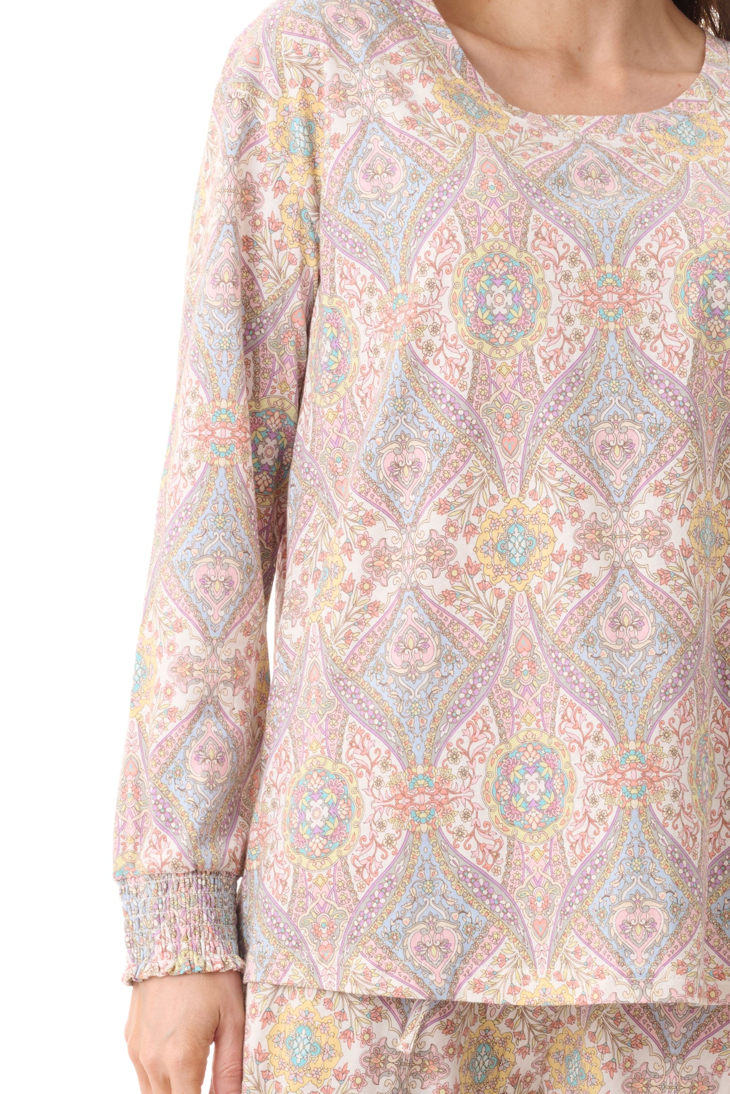 GIVONI:  LP Raine Print Long Ski Pyjama