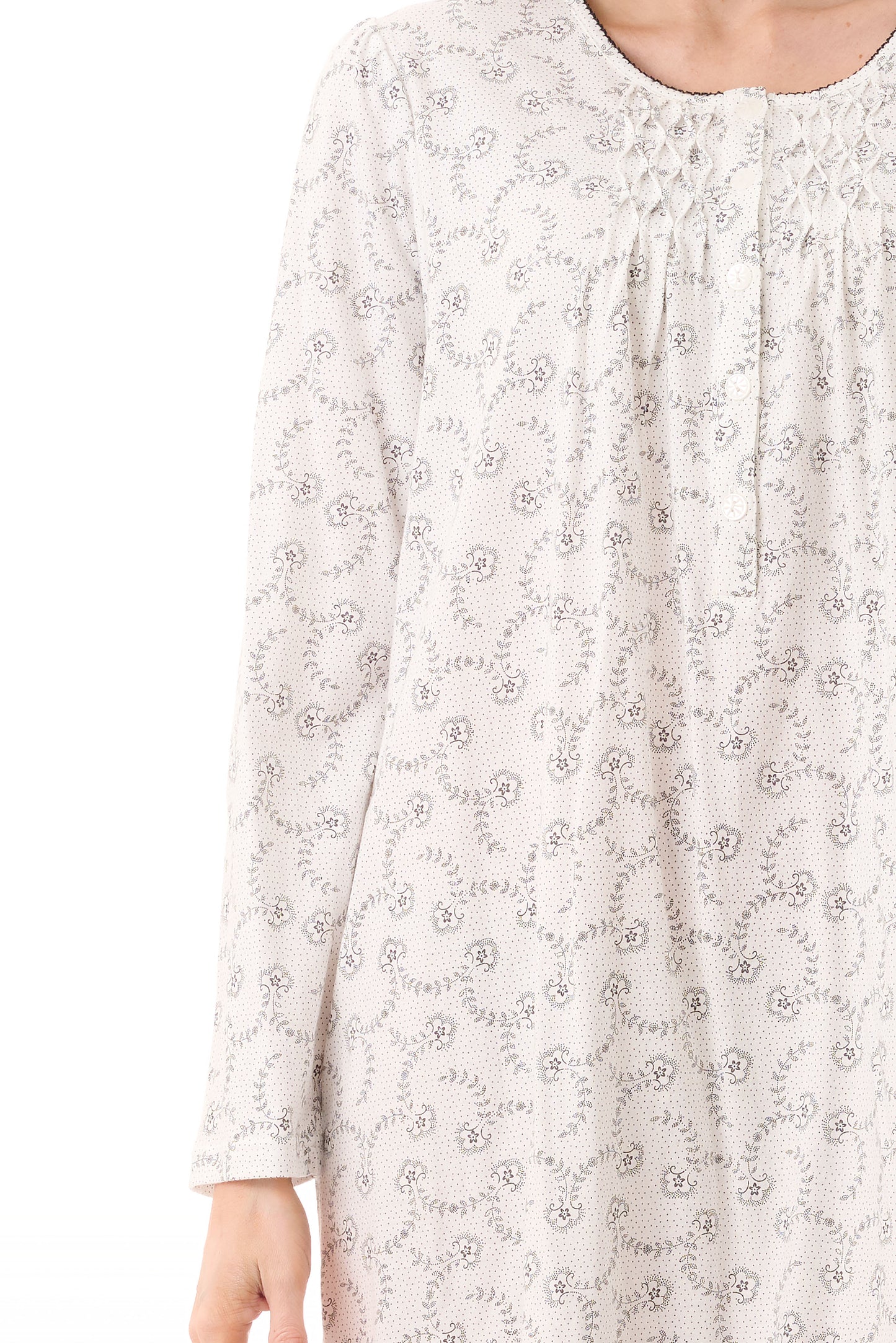 GIVONI:  LP Nadia Print Short Length Nightie