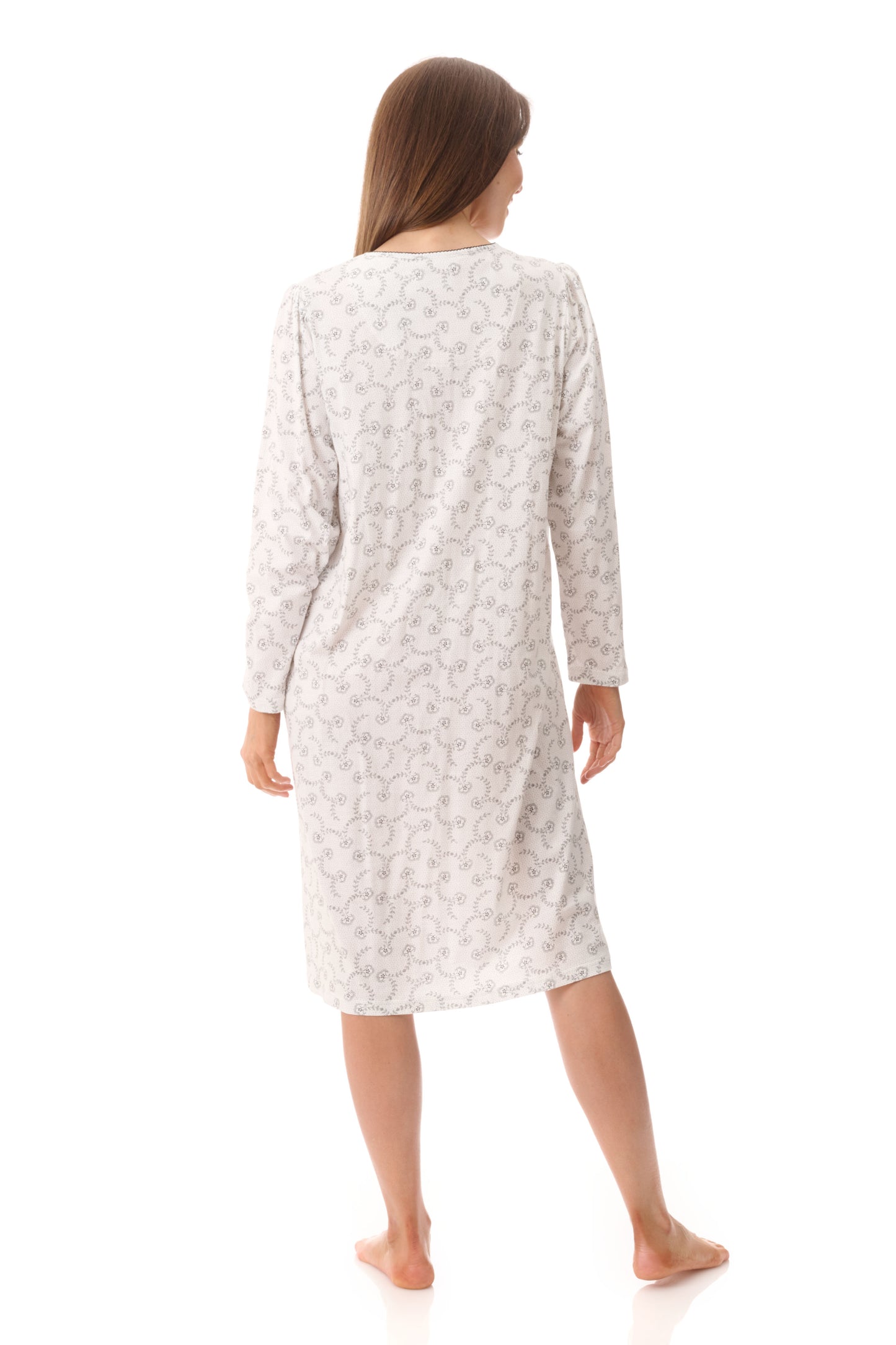 GIVONI:  LP Nadia Print Short Length Nightie