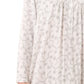 GIVONI:  LP Nadia Print Mid Length Nightie