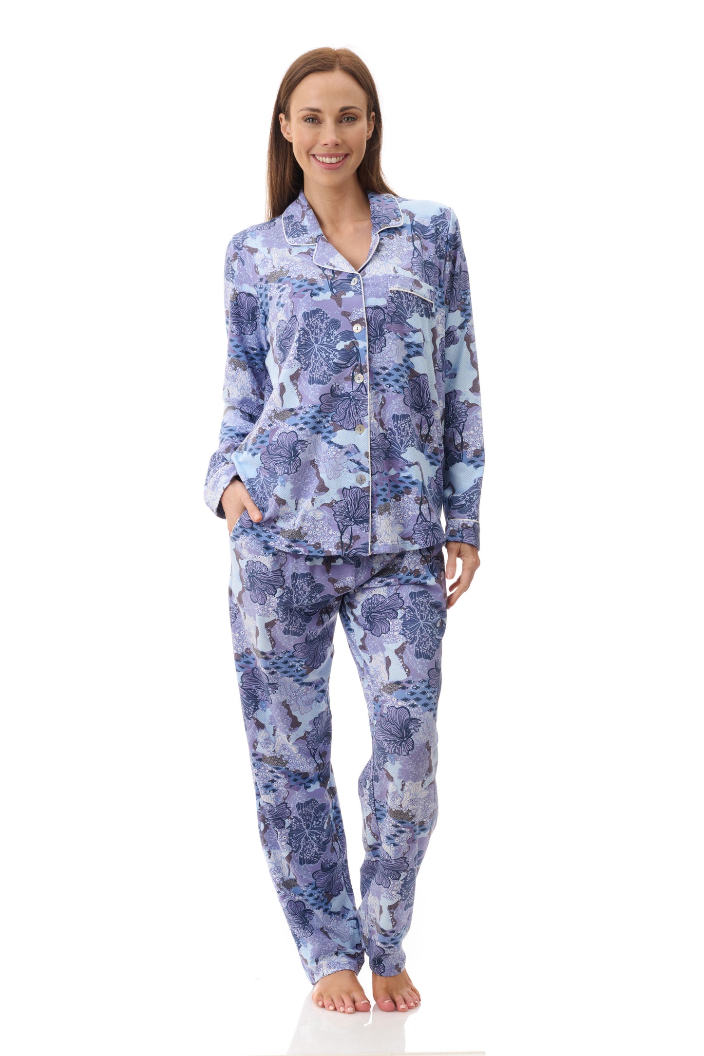 GIVONI:  LZ Holly Print Long Pant Pyjama #2