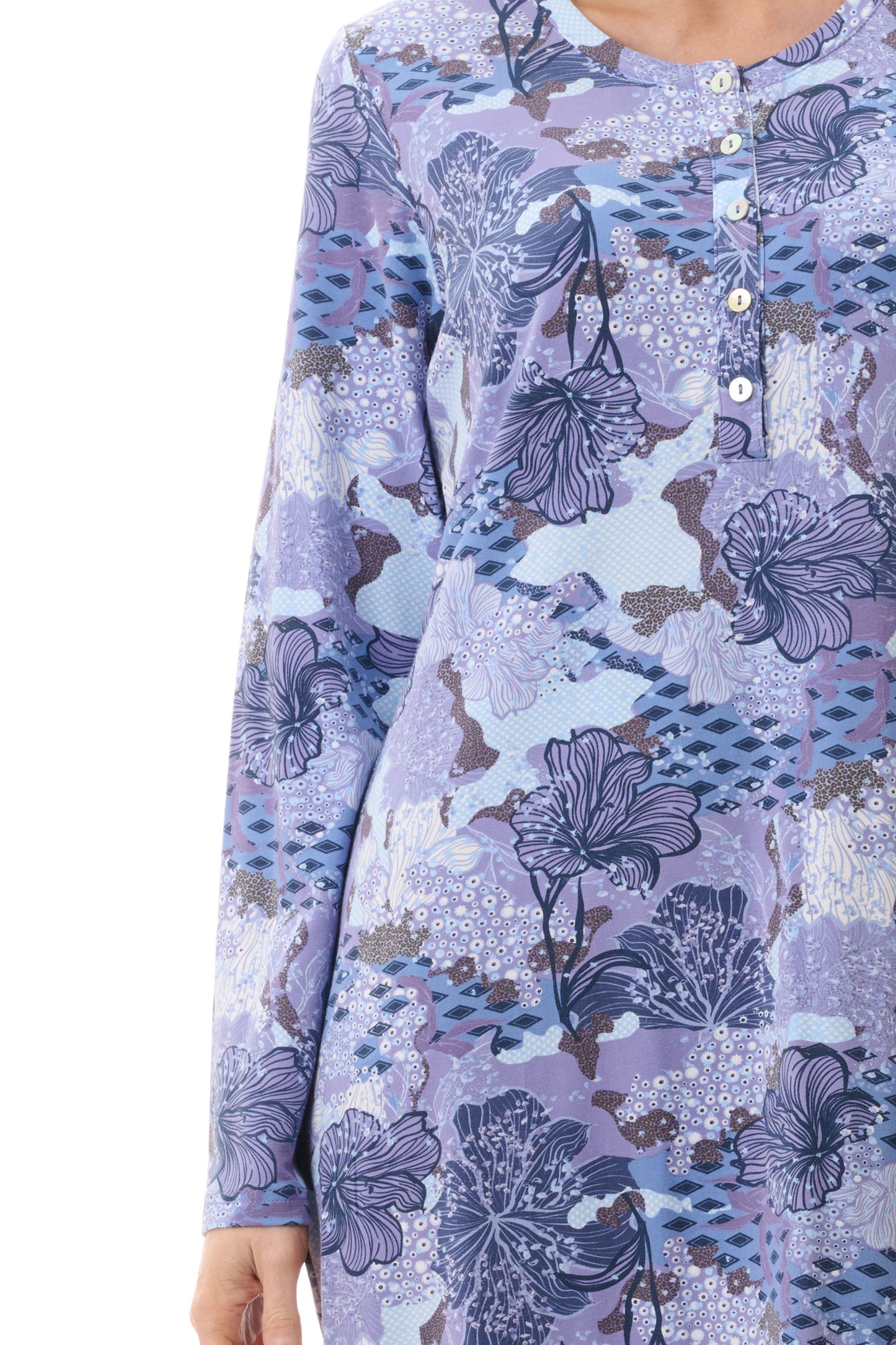 GIVONI:  LZ Holly Print Short Nightie