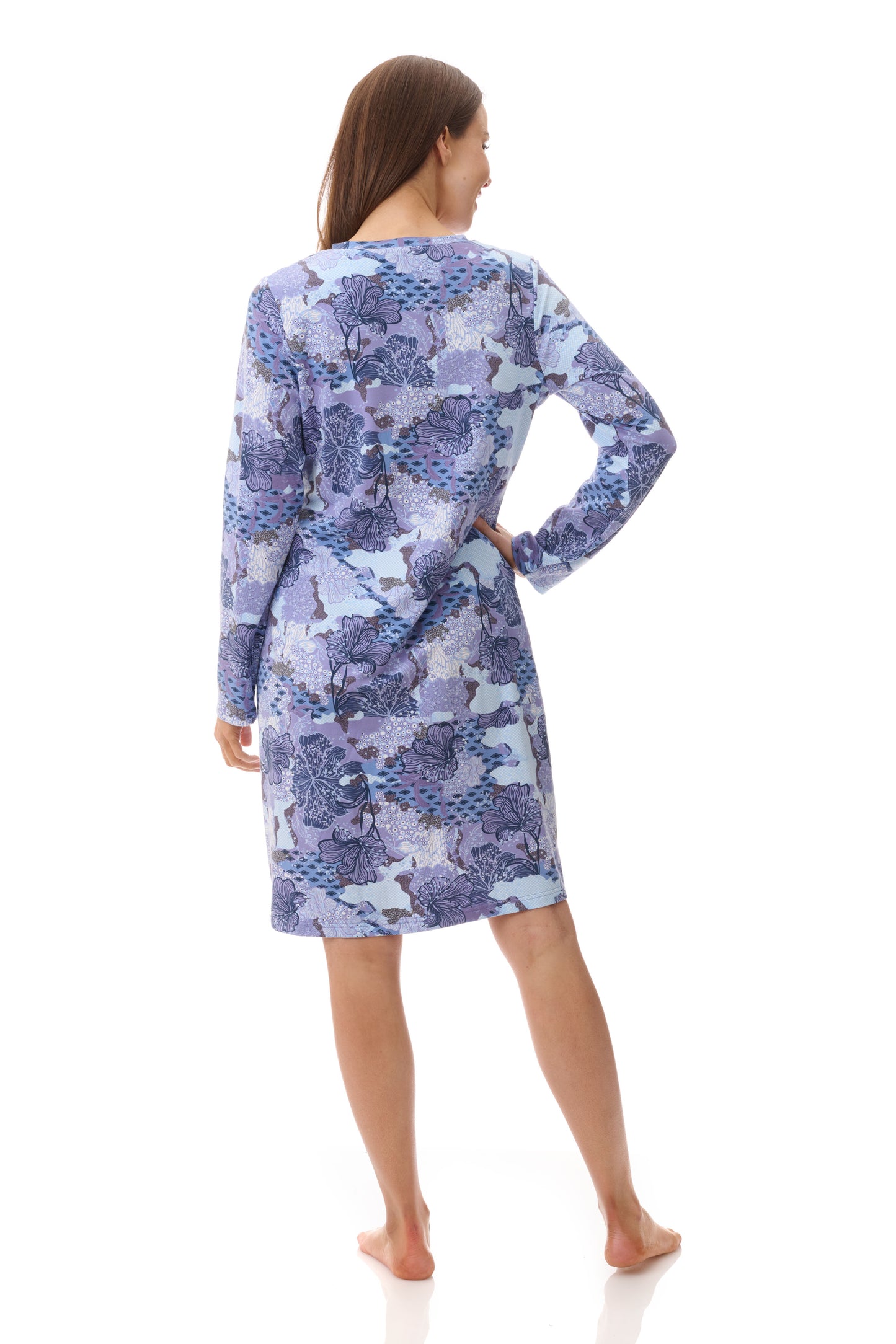 GIVONI:  LZ Holly Print Short Nightie