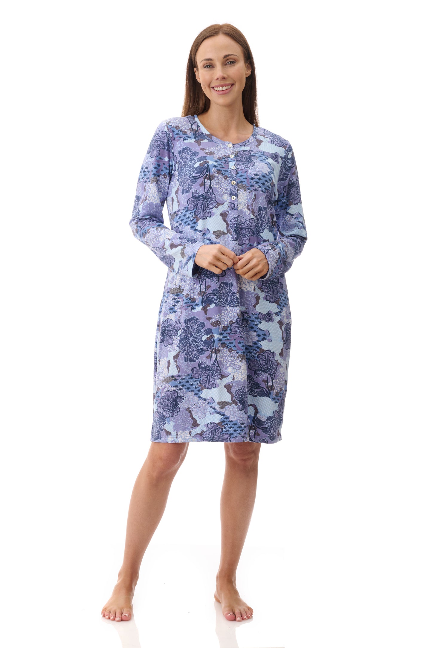 GIVONI:  LZ Holly Print Short Nightie