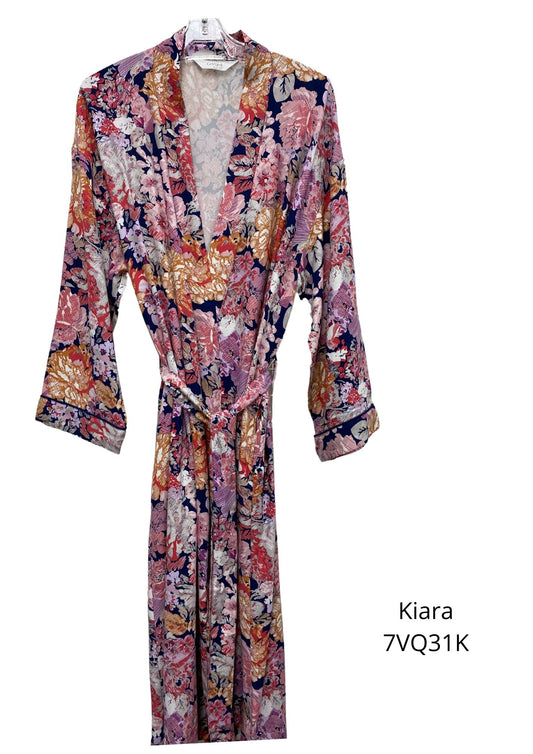 Givoni: 7/8th Gown Wrap with Belt 'Kiara'