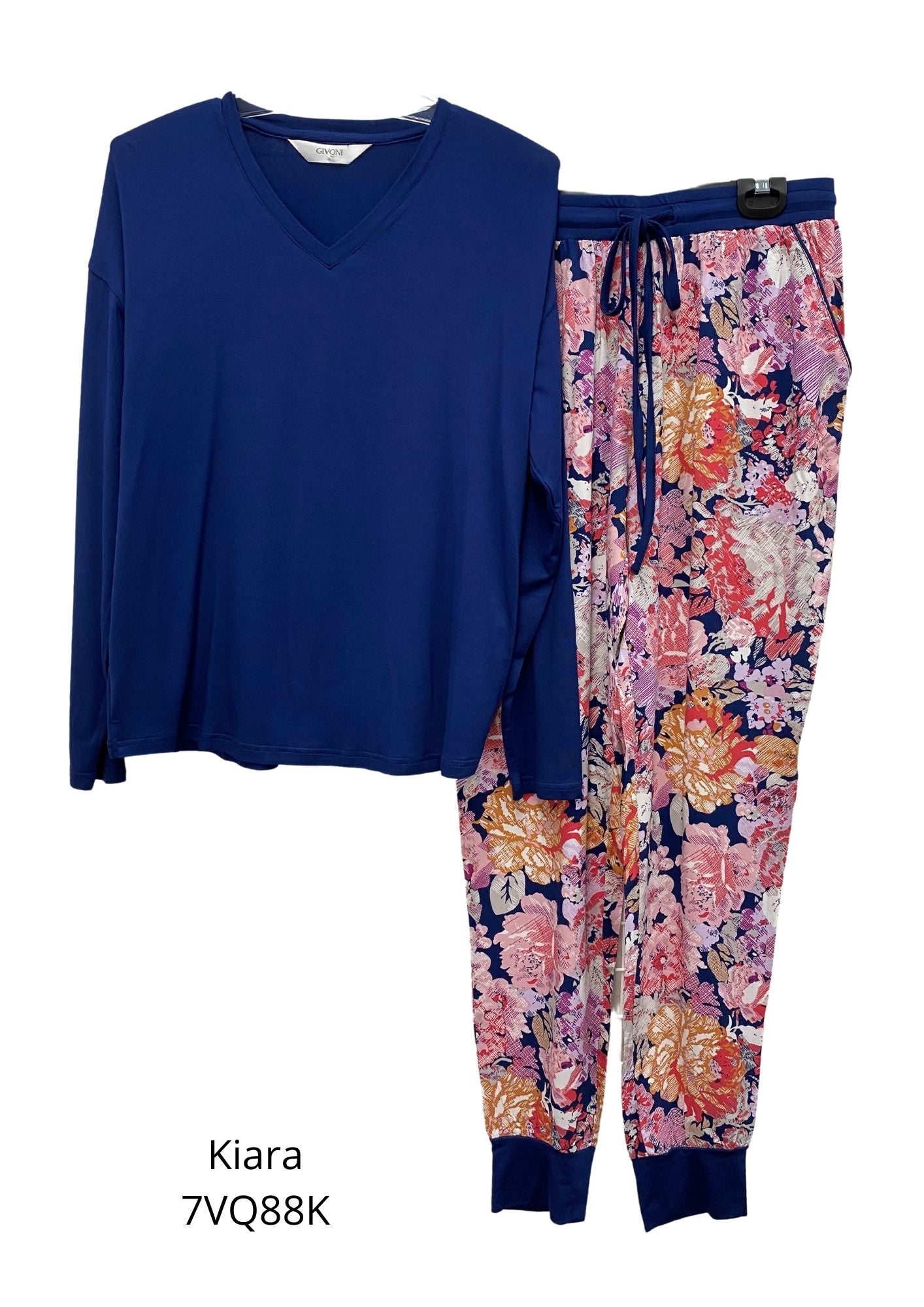Givoni: Long Ski Pyjamas Knit Top Long Sleeves 'Kiara'