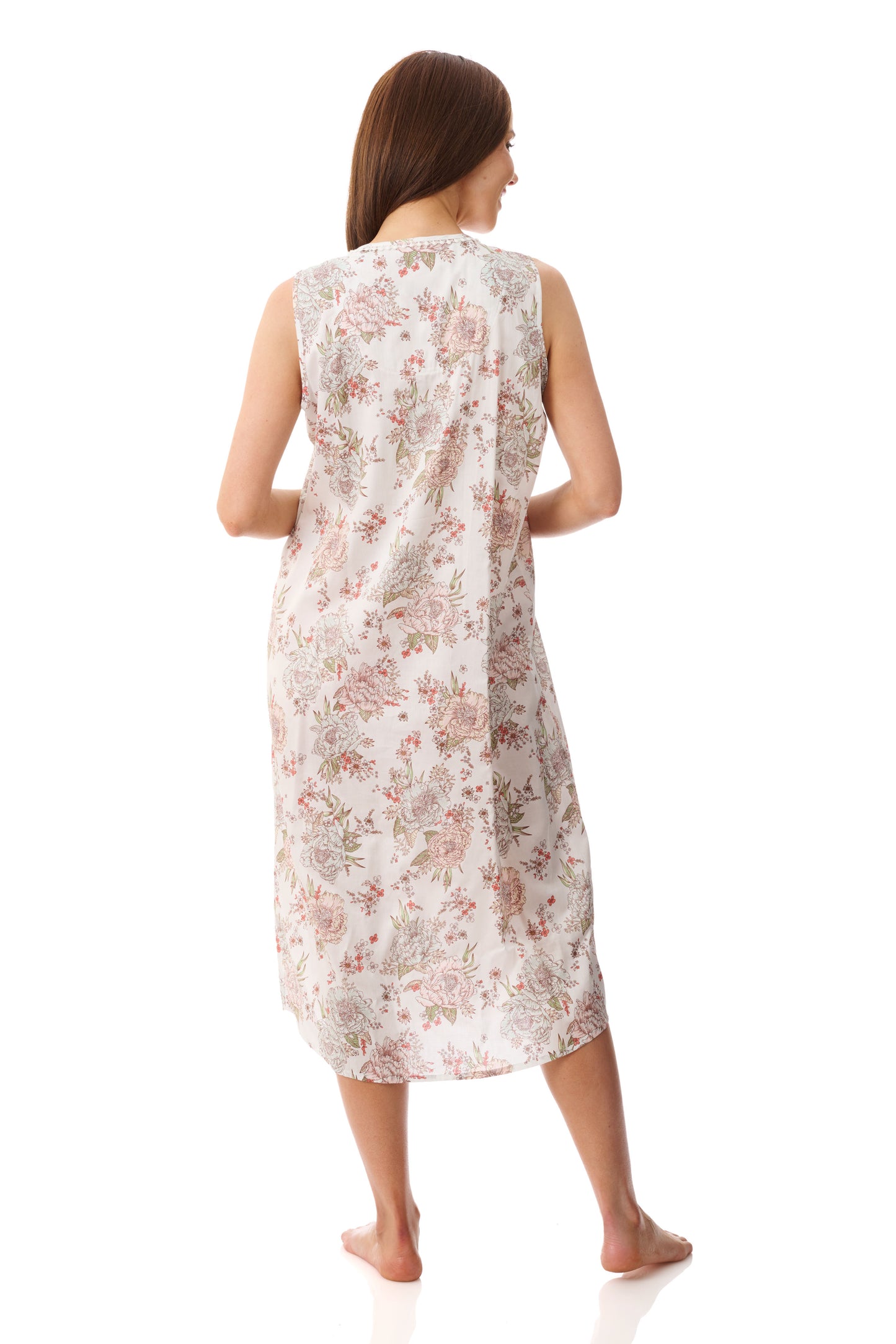 GIVONI - Dolce Sleeveless Mid Length Nightie