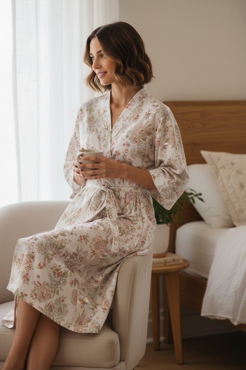 GIVONI - Dolce Mid Length Wrap Gown