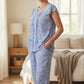 GIVONI - Luca Flutter Sleeve Capri Pyjamas