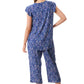 GIVONI - Elba Flutter Sleeve Capri Pyjama