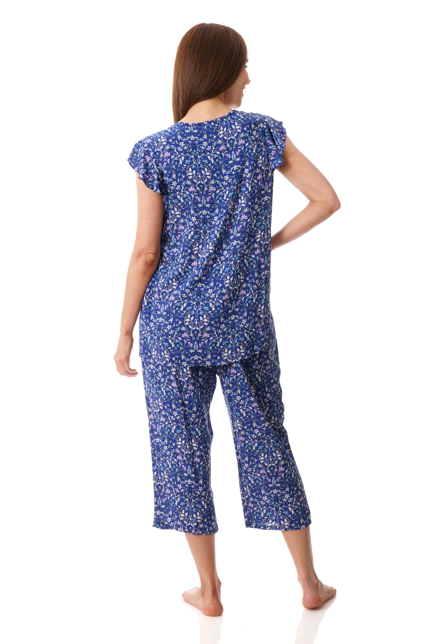 GIVONI - Elba Flutter Sleeve Capri Pyjama