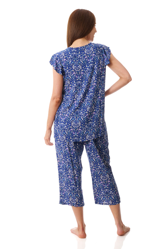 GIVONI - Elba Flutter Sleeve Capri Pyjama