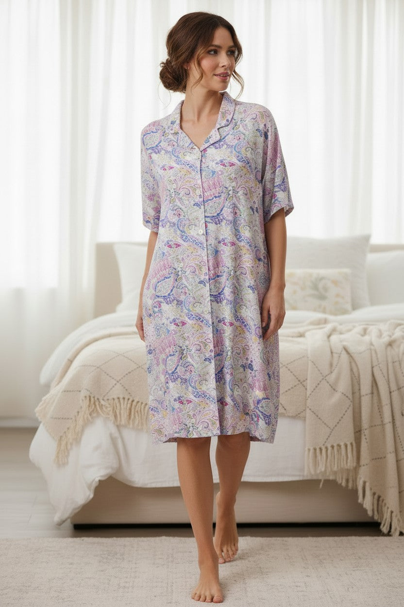 GIVONI - Florence Short Sleepshirt