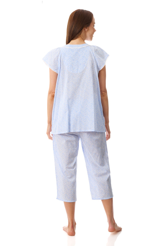 GIVONI - Halle Cap Sleeve Capri Pyjama