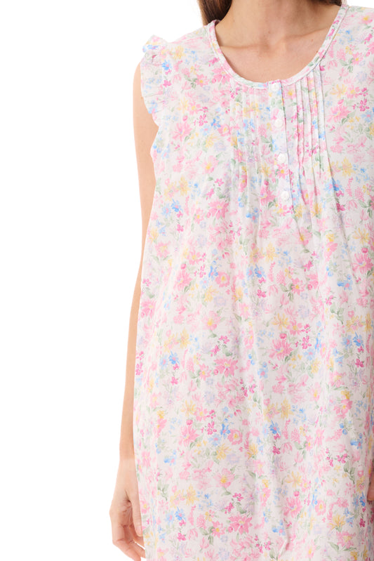 GIVONI - Naples Frill Sleeve Short Nightie