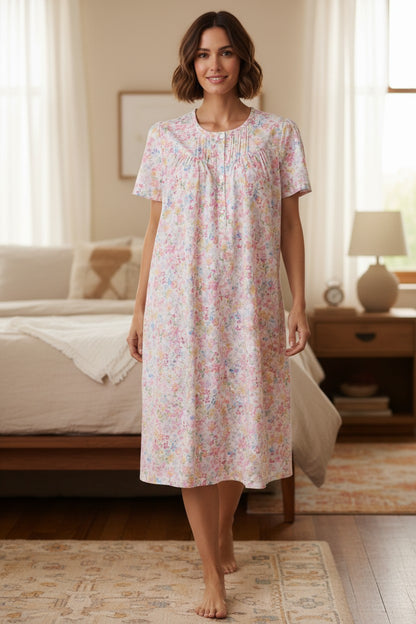 GIVONI - Naples Short Sleeve Nightie