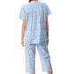 GIVONI - Jenne Short Sleeve Capri Pyjama