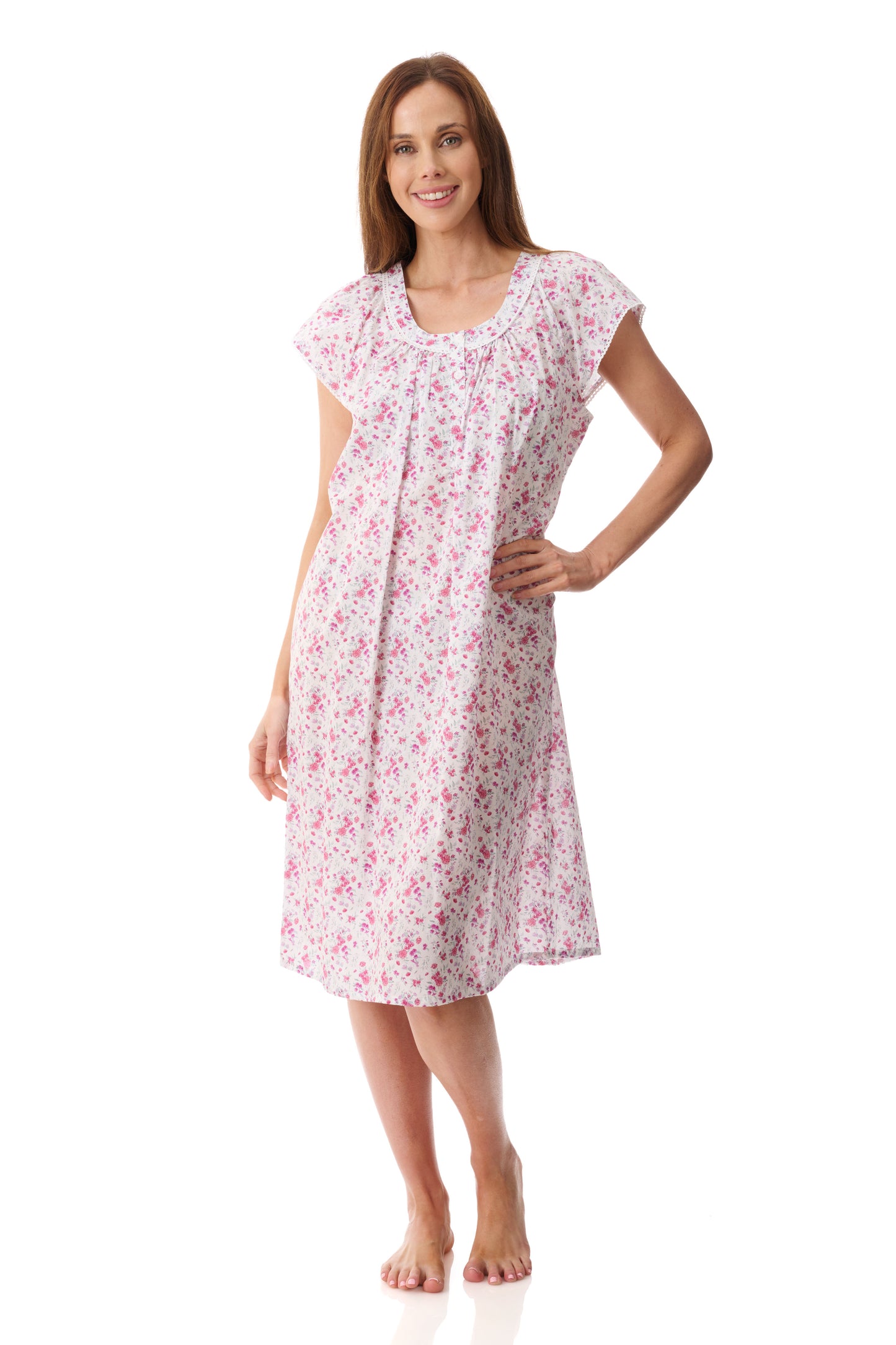 GIVONI - Genoa Cap Sleeve Short Nightie