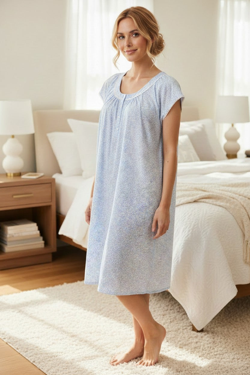 GIVONI - Halle Cap Sleeve Short Nightie