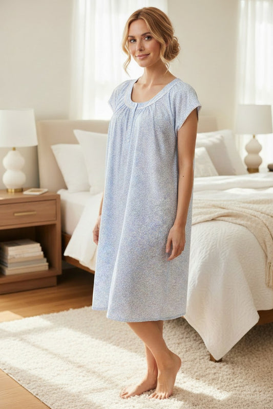 GIVONI - Halle Cap Sleeve Short Nightie
