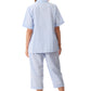 GIVONI - Check Seersucker Woven Capri Pyjama