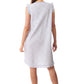 GIVONI - Salerno Seersucker Sleeveless Short Nightie