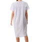 GIVONI - Salerno Seersucker Short Sleeve Short Nightie