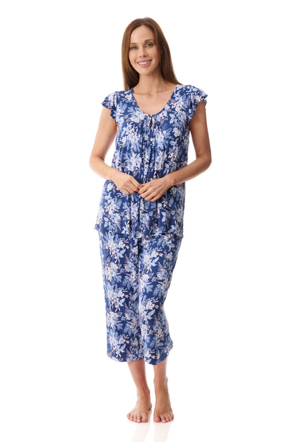 GIVONI - Trieste Flutter Sleeve Capri Pyjama