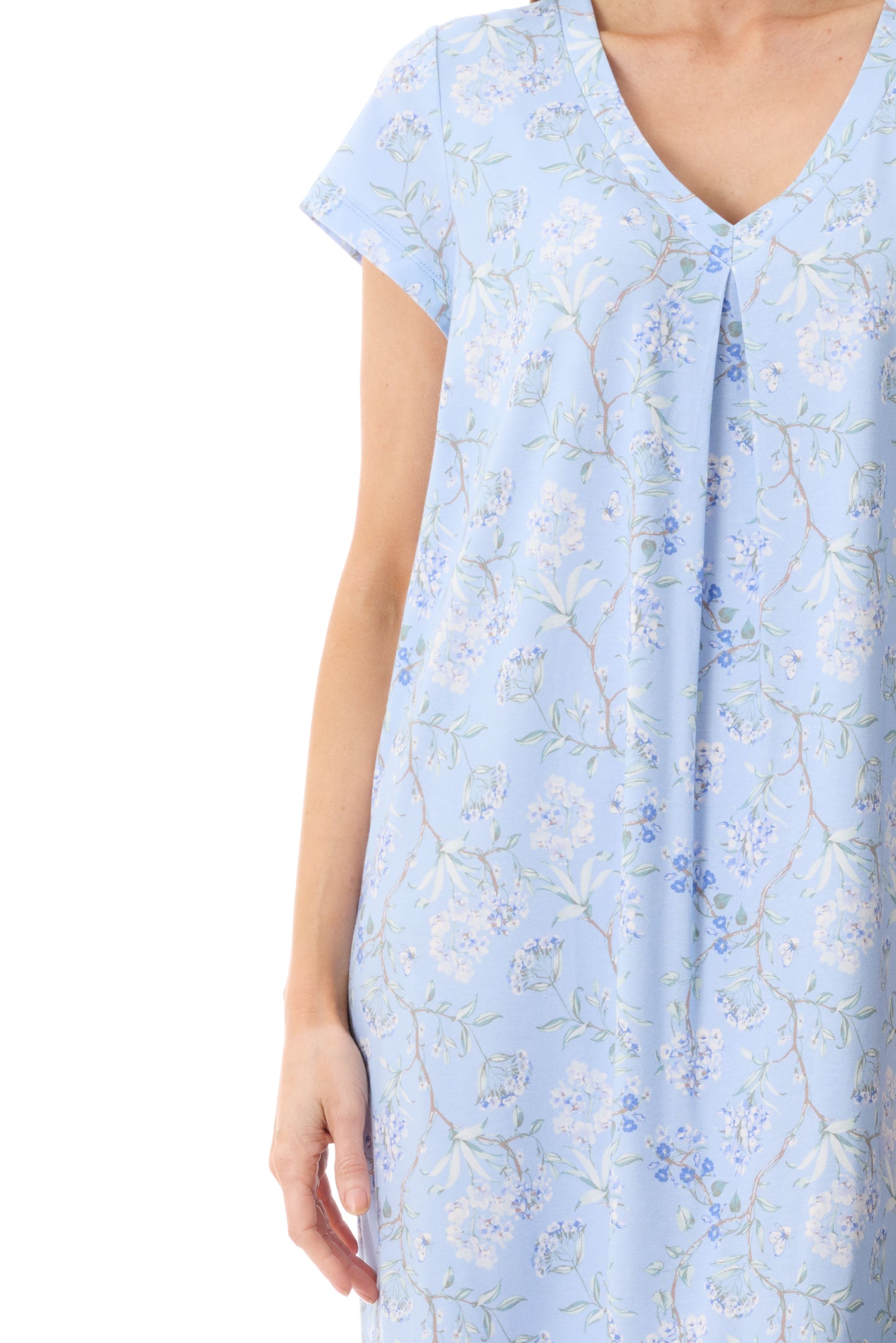 GIVONI - Verona Cap Sleeve Short Nightie