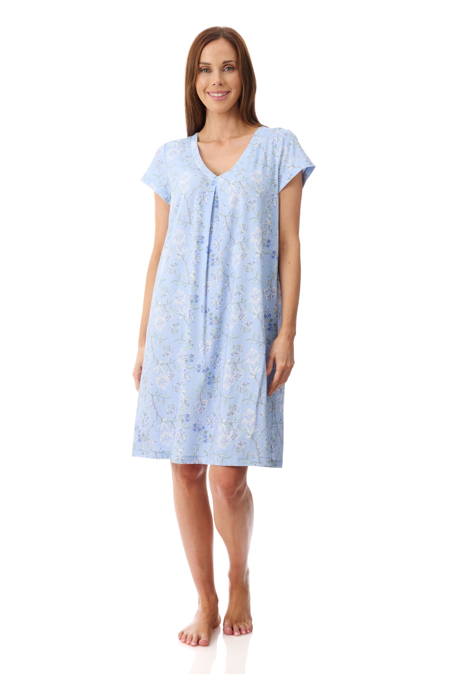 GIVONI - Verona Cap Sleeve Short Nightie
