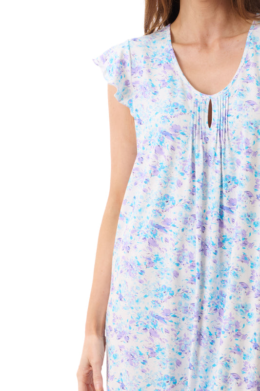 GIVONI - Zadar Flutter Sleeve Short Nightie