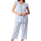 GIVONI - Zadar Flutter Sleeve Capri Pyjama Set