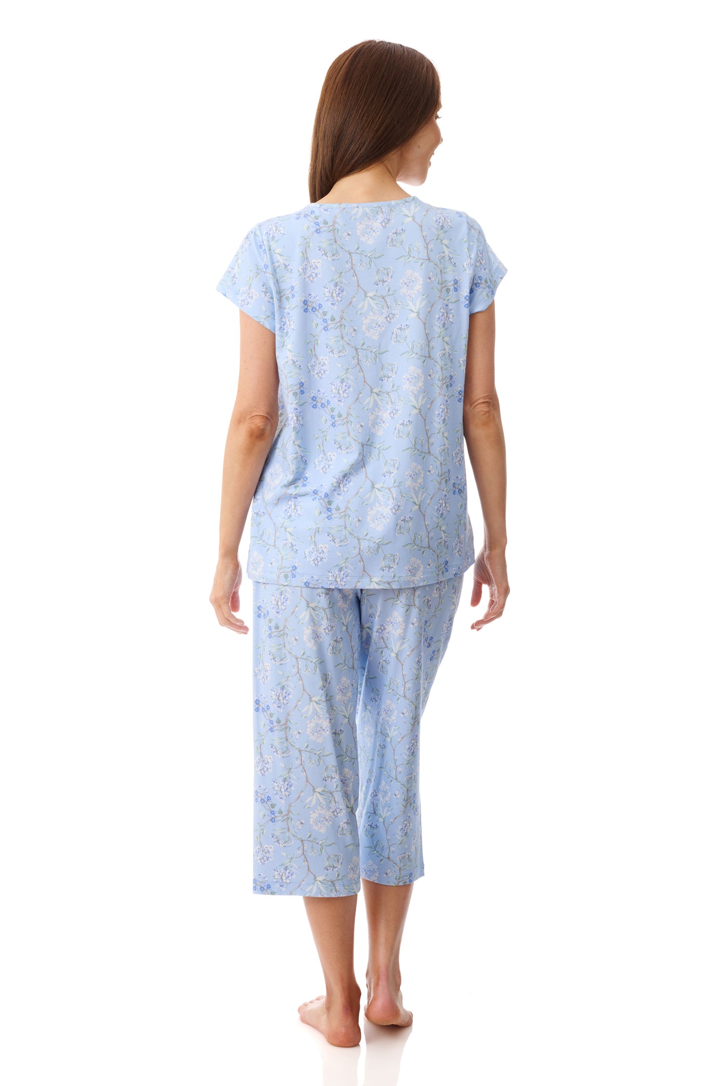 GIVONI - Verona Cap Sleeve Capri Pyjama Set