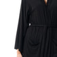GIVONI - Classic Black Wrap Gown